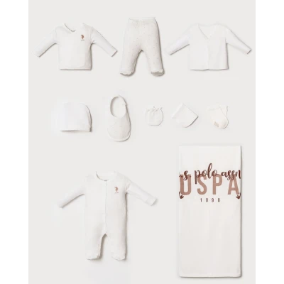 US POLO KIZ 0-3 AY 10LU ZIBIN SET