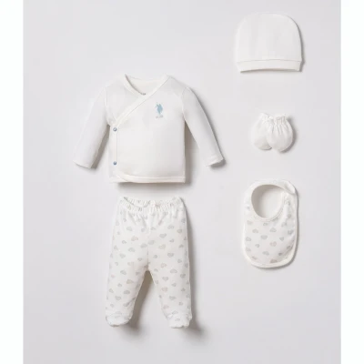 US POLO KIZ 0-3 AY 5Lİ ZIBIN SET