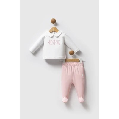 US POLO KIZ 0/3-3/6-6/9 AY 2Lİ TAKIM