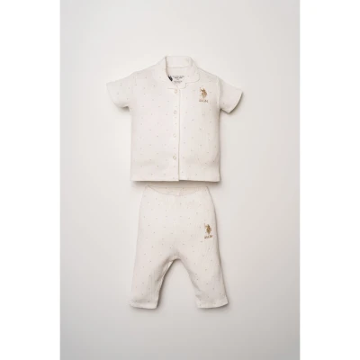 US POLO KIZ 6-9-12-18-24-36 AY 2Lİ TAKIM