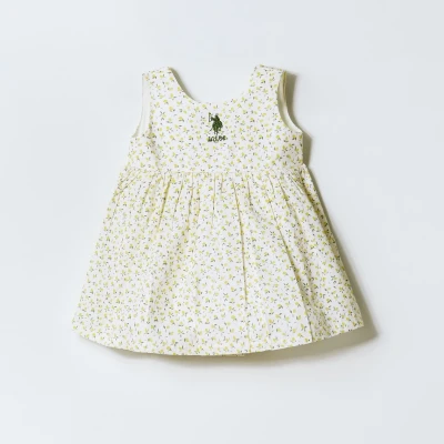 US POLO KIZ 6-9-12-18-24-36 AY ELBİSE