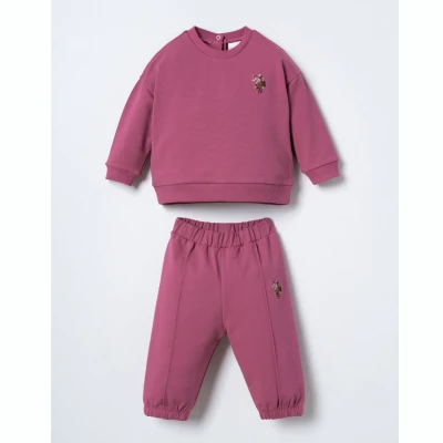 US POLO KIZ 9-12-18-24-36 AY 2Lİ TAKIM