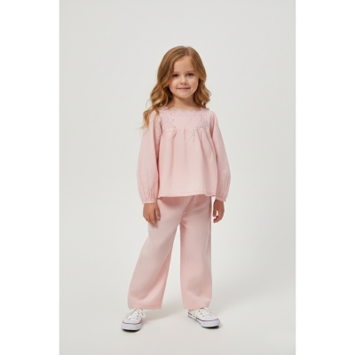 VOVİDO KIZ 9-12-18-24 AY DANTEL DETAYLI 2Lİ TAKIM