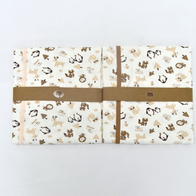MİNİSSE UNISEX 80*90 CM ANIMALS ÇİFT KAT BATTANİYE