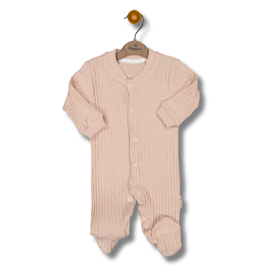 BEYAZ BEBEK KIZ 3-6 AY TRİKO PATİKLİ TULUM