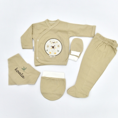 ZIPIR UNISEX 0-3 AY KOALA 5Lİ SET