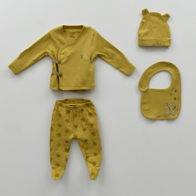 ANNA BABBA ERKEK 1-3 AY WILD CAT 4LÜ ZIBIN SET