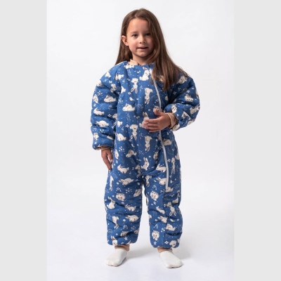 BEGİSA UNISEX 2-3-4-5-6-7 YAŞ TAVŞANLI UYKU TULUMU