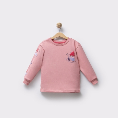 LOVEMAXX KIZ 5-6-7-8 YAŞ SÜZENELİ 2İP SWEAT