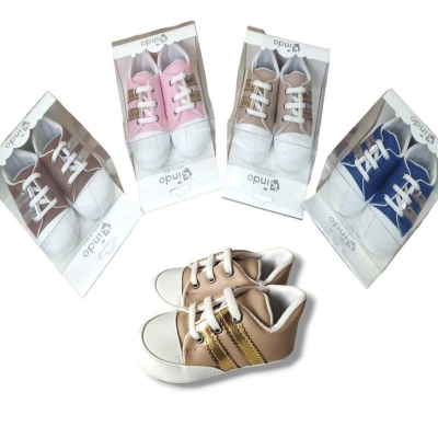 KİNDO BABY UNISEX 17-18-19 NU ŞERİTLİ SPOR PATİK