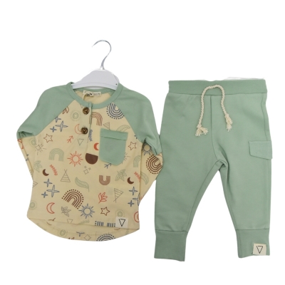 BABY COOL ERKEK 6-9-12-18 AY SÜPREM 2Lİ TAKIM