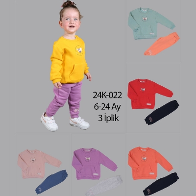COMİX KIZ 6-12-18-24 AY BIRDIE BOUTIQUE TAKIM