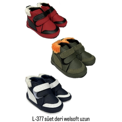 LEONCİNO ERKEK 18-19 NU SÜET DERİ WELSOFTLU PATİK