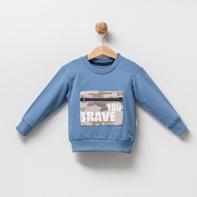 OVERDO ERKEK 5-6-7-8 YAŞ CEPLİ 2İP SWEAT