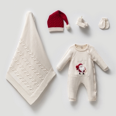 NİPPERLAND UNISEX 0-3 AY CHRİSTMAS 5Lİ SET